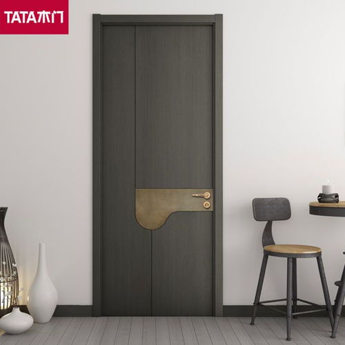 tata木门简约卧室门全屋定制实木复合油漆zx 043