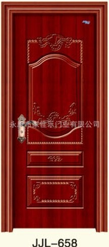 【供应钢木门 优质房间门 卧室门(图)658】价格,厂家,图片,其他门,永康市家佳乐门业-